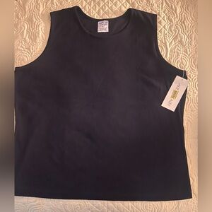 Black Sleeveless Top by Allison Daley